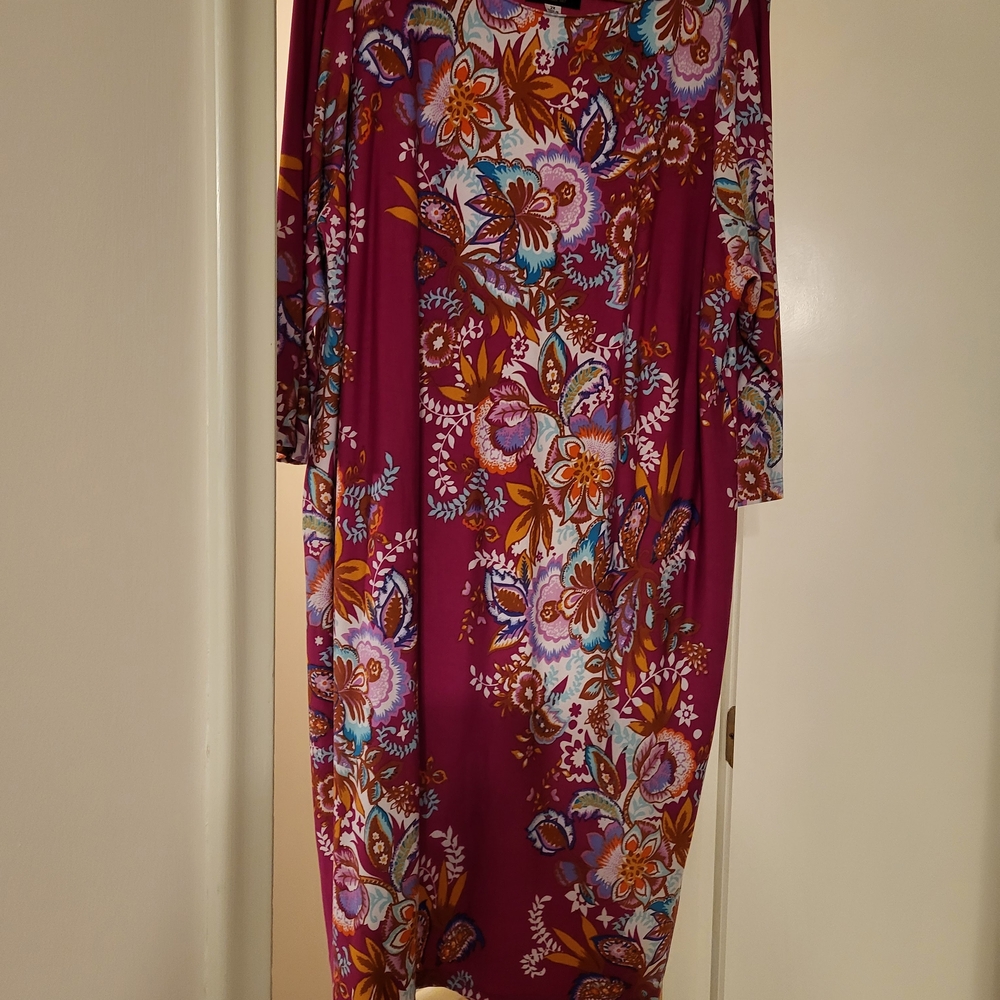Bob Mackie Floral Print Women's Dress